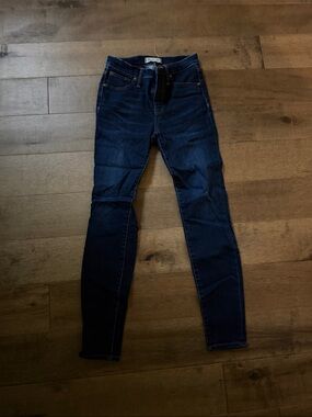 💘Madewell Dark Indigo Skinny Jeans